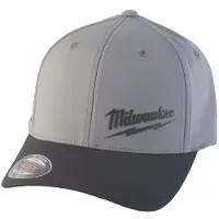 Milwaukee Baseball Kappe BCP mit UV-Schutz Gr. S / M grau