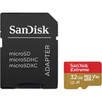 SanDisk Extreme, 32 GB, MicroSDHC, Klasse 10, UHS-I, 100 MB/s, 60 MB/s