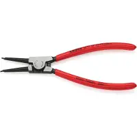 Knipex 46 11 A2, Sicherungsringzange, Chrom-Vanadium-Stahl, Kunststoff, Rot, 180 mm, 134 g