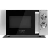 Caso Mikrowelle "M20 Ecostyle Pro", silber (silberfarben, schwarz), B:46cm H:26,5cm T:36,5cm, Mikrowellen, Mikrowelle