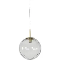 Light & Living - Hängeleuchte Magdala - Glas - Ø30cm Hängelampe - Esstischlampe - Wohnzimmerlampe - Schlafzimmerlampe - Wohnzimmer