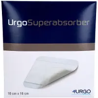 Urgo UrgoSuperabsorber 10 x 10 cm, 10 Stück