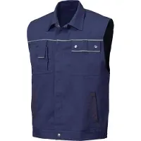 Planam Weste Canvas 320 Gr. 2XL marine