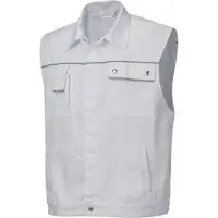 Planam Weste Canvas 320 Gr. 2XL weiß