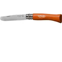 Opinel Kindermesser No.07 Orange,Silber