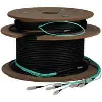 EFB Elektronik Trunkkabel U-DQ(ZN)BH 12G 50/125, SC/SC OM3 140m EFB setzt Standards in hoher QualitätDie EFB bietet