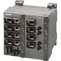 Siemens 6GK5212-2BB00-2AA3 SCALANCE X212-2, managed Layer 2 switch, 12x RJ45, 2x multimode ST/BFOC 6GK52122BB002AA3