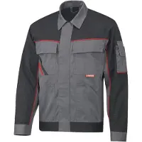 Planam Bundjacke Highline Gr. 42 schiefer/schwarz/rot