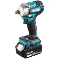 Makita DTW302Z, Schlagschrauber, Bürstenlos, Schwarz, Blau, 3/8", 3200 RPM, 105 dB