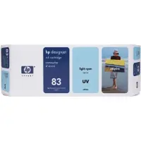 HP Cartouche d'encre cyan clair UV 83 (680 ml), Thermal Inkjet, Cyan, Business, Singapur, 114,3 mm, 320 mm