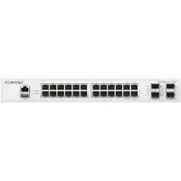 Fortinet FS-124F, Managed, L2, Gigabit Ethernet (10/100/1000), Rack-Einbau, 1U
