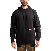 Milwaukee Arbeits-Kapuzen-Pullover WH MW Gr. 2XL schwarz