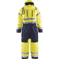 Blakläder High Vis Winteroverall High Vis Gelb/Mittelgrau 6763 1977, Farbe:gelb/schwarz, Größe:60