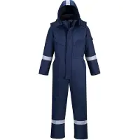 Portwest FR53 FR Flammhemmender Antistatik- Winter Overall Royal Blue Gr. XXXL