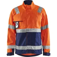 Blakläder Warnschutz Jacke HIGH VIS - M - Gelb / Marine