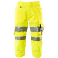 Mascot Dreiviertel-Hose mit Knietaschen SAFE SUPREME Hi-vis Gelb 60 - 17549-860-17-C60 - Hi-vis Gelb