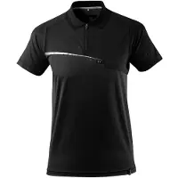 Mascot Polo-Shirt mit Brusttasche ADVANCED Schwarz 3XL - 17283-945-09-3XL - Schwarz