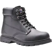 Portwest FW16 Steelite Rahmengenähter Sicherheitschnürstiefel SBP HRO Black Gr. 45