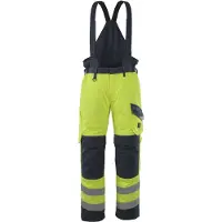 Mascot Renens Winterhose MULTISAFE Hi-vis Gelb / Schwarzblau S - 13892-217-17010-S - Hi-vis Gelb / Schwarzblau