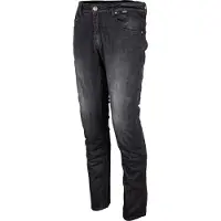 GMS Cobra Schwarz Motorrad Jeans Größe W44/L32