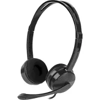 Natec Canary Go, Kabelgebunden, Büro/Callcenter, 20 - 20000 Hz, 99 g, Kopfhörer, Schwarz