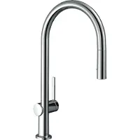 Hansgrohe Talis M54 Einhebel-Küchenmischer 210, Ausziehbrause, 2-jet, 72800000, Farbe: Chrom
