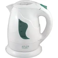 Adler AD 08 w, 1 l, 850 W, Weiß, Wasserstandsanzeige, Drahtlos, Filterung