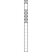 Siedle SSS 210005051-00 Kommunikations-Stele Freistehend 21000505100 KSF 616-1/4 AG