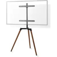 Nedis TVSM7060BK TV-Bodenständer 50-65 Zoll bis 35 kg drehbar Schwarz