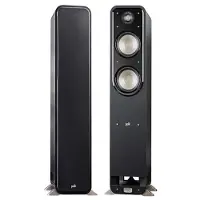 Polk Audio S55e, Voller Bereich, Kabelgebunden, 32 - 40000 Hz, 8 Ohm, Schwarz