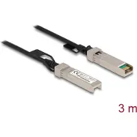 DeLOCK Kabel Twinax SFP+ Stecker zu SFP+ Stecker 3 m, 3 m, SFP+, SFP+, Männlich/Männlich
