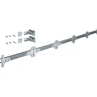 Hager UT85CN Abfangschiene, univers, 5feldig