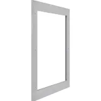 Hager FZ298N Ausgleichsrahmen 1195x795x22mm, zur Vergrösserung Wandabstand