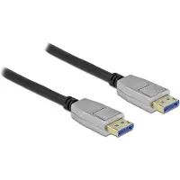 DeLOCK DisplayPort Kabel 8K 60 Hz 40 Gbps 5 m, 5 m, DisplayPort, DisplayPort, Männlich, Männlich, 10240 x 4320 Pixel