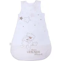 Herding Babyschlafsack BABY BEST "Lieblingsmensch", Baby, Gr. L: 110cm, beige, Bezug: 100% Baumwolle. Füllung: 100% Polyester, Schlafsäcke Babyschlafsack