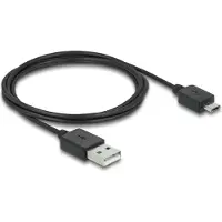 DeLOCK Adapter HDMI-A Stecker zu USB Type-C Buchse (DP Alt Mode) 8K, 0,18 m, HDMI Typ A (Standard), USB Type-C + Micro-USB, Männlich, Weiblich, Gerade