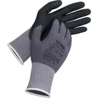 Uvex unilite 7700 Montagehandschuh mit Strickbund grau/schwarz 7 - 6058507 - grau/schwarz