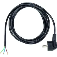 Bachmann 304.176 Zuleitung H05VV-F 3G1,0mm2 L:5,0m AEH/CEE7/7 304176