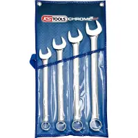 Ks Tools CHROMEplus Ringmaulschlüssel-Satz, abgewinkelt, 4-tlg - 518.0644