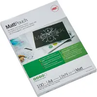 GBC Laminierfolien MattPouch, DIN A4, matt, 80 mic., 100 Stück