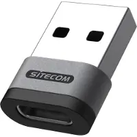 Sitecom AD-1014 Kabeladapter USB-A USB-C Schwarz, Grau