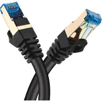 Montis+ KABEL SIECIOWY S/FTP MT041-10 CAT.7 10M, 10 m, Cat7, S/FTP (S-STP), RJ-45, RJ-45, Schwarz