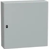 Schneider Electric Electric NSYS3D8825P PanelSeT S3D Volltür mit Montageplatte H800xB800xT250.IP66 IK10 RAL7035.