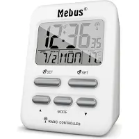 Mebus MEB Funkwecker 6,9x9,6x4,5cm
