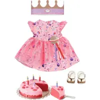 Baby Born Deluxe Happy Birthday Set, Puppen-Kleiderset, 3 Jahr(e), 390 g