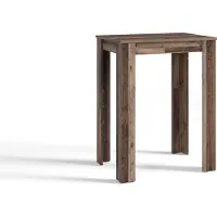 ByLiving Bartisch "Nele", braun (old wood), B:80cm H:104cm T:60cm, Tische, Bartisch, Höhe 104 cm, in verschiedenen Farben
