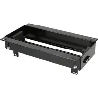 Bachmann TOP FRAME UT 4fach ohne Klappe Gehäuse sw