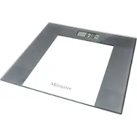 Medisana PS 400, Elektronische Personenwaage, 150 kg, kg, lb, ST, Glas, LED, CR2032