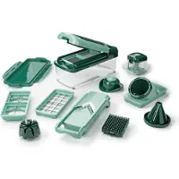 Genius A33811, Grün, Transparent, Edelstahl, 1,25 l, 1,7 kg, 163 mm, 285 mm