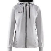 Craft Sweatjacke ADV Unify FZ Hood Damen Grey Melange-M